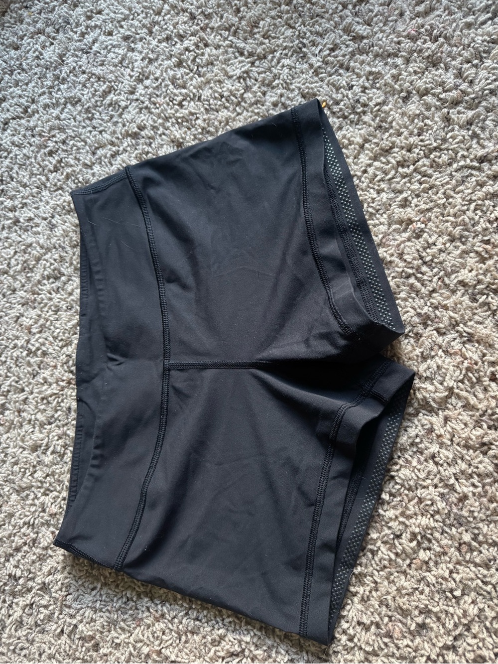 Black Kids Athletic Shorts